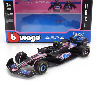 Alpine A524 a escala 1:43 - Gasly - Burago