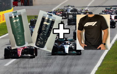 Combo Vaso termico + Remera F1