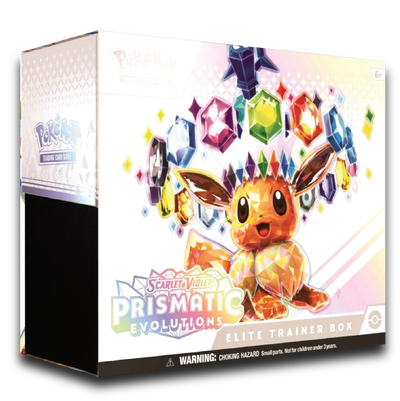 Pokémon Elite Trainer Box S&V Prismatic Evolution Ingles