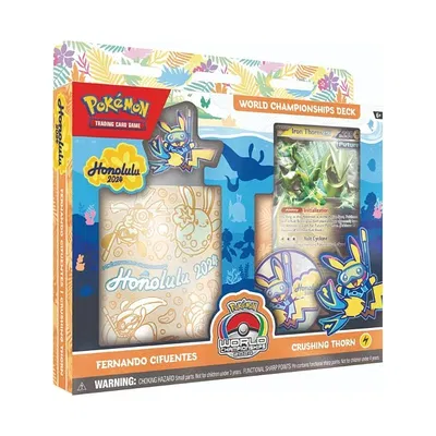 Pokemon! TCG 2024 World Championships Deck (Fernando Cifuentes, Crushing Thorn)