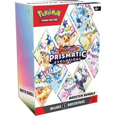 Pokemon! Prismatic Evolutions Booster Bundle Ingles