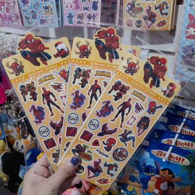 Sticker spiderman