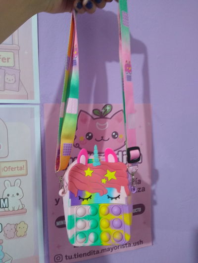 Cartera pop it