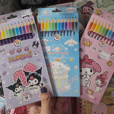 Lapices de colores sanrio