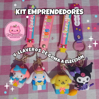 Kit llaveros Sanrio