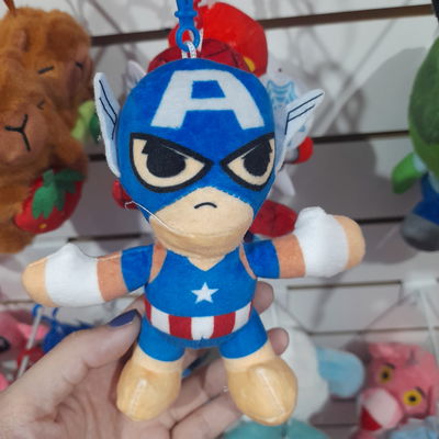 Peluche super héroes 10cm 