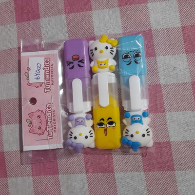 Set marcadores hello kitty 