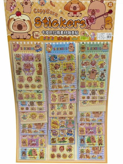 Stickers Capi barra 