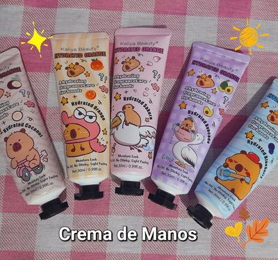 Crema de manos capy barra