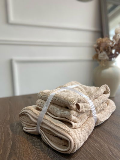 Toalla inteligente beige