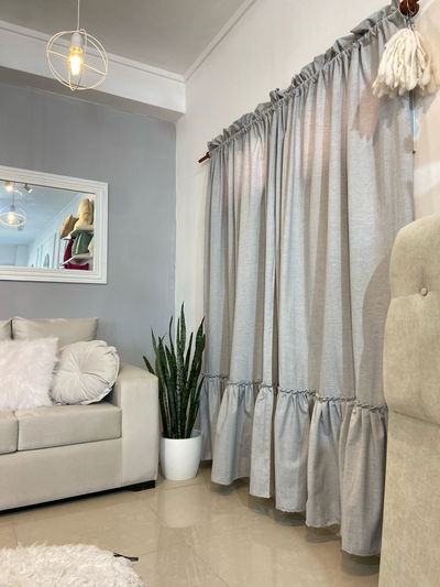 CORTINAS DE DISEÑO TUSOR - Gris