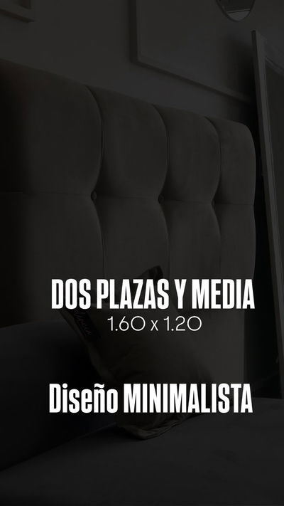 RESPALDOS DOS PLAZAS Y MEDIA