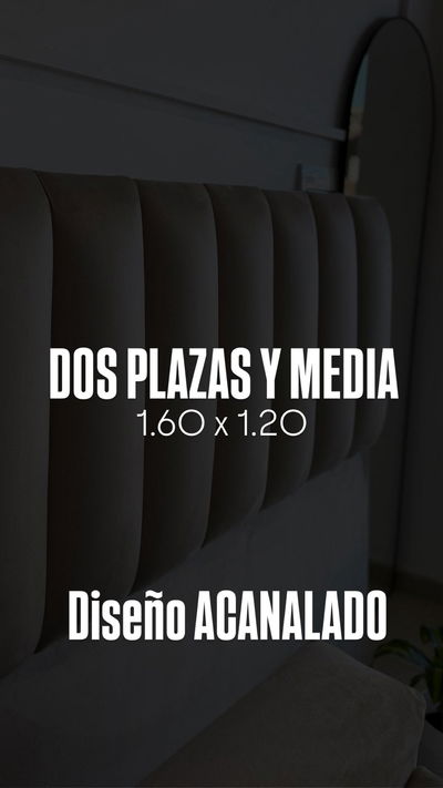 RESPALDOS DOS PLAZAS Y MEDIA