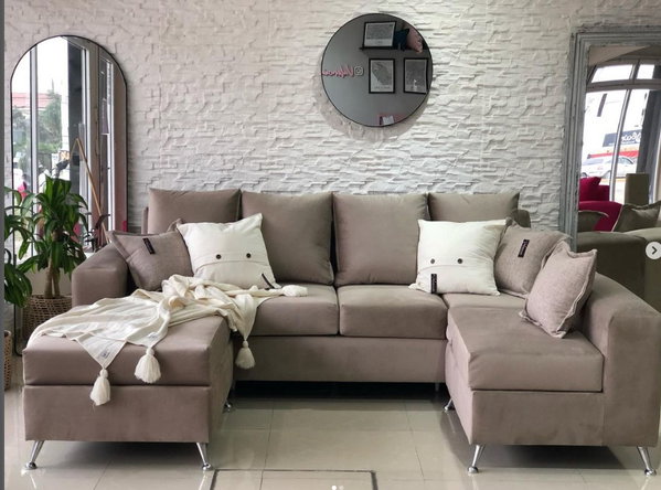 Sillon cuatro cuerpos doble esquinero - Maddy con doble camastro