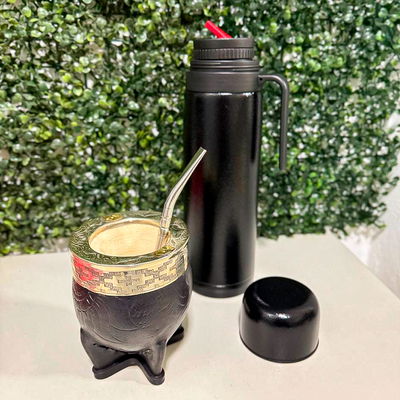COMBO 75 - Mate Imperial, Termo y Bombilla