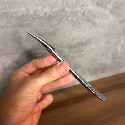 Bombilla Pico SEMI Recto ACERO - Modelo 1