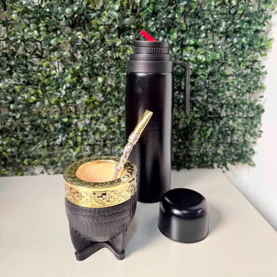 COMBO 188 - Mate Imperial, Termo y Bombillón