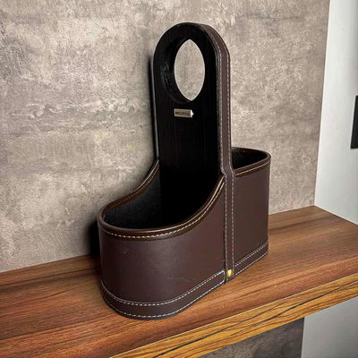 Canasta CHARRUA Cuero PREMIUM - Modelo 2