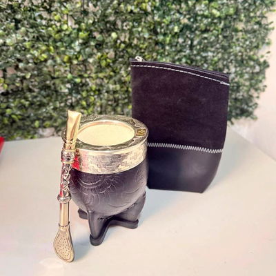 COMBO 202 - Mate Imperial, Yerbera y Bombillón