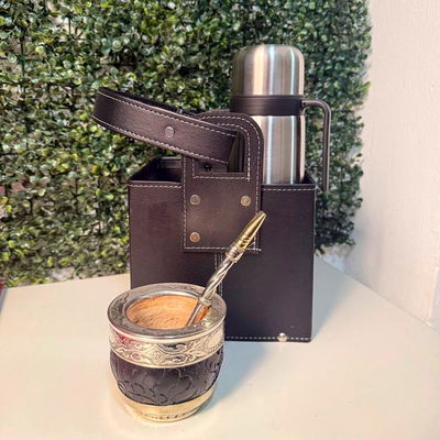 COMBO 194 - Mate Imperial ROMA, Termo, Matera y Bombillón