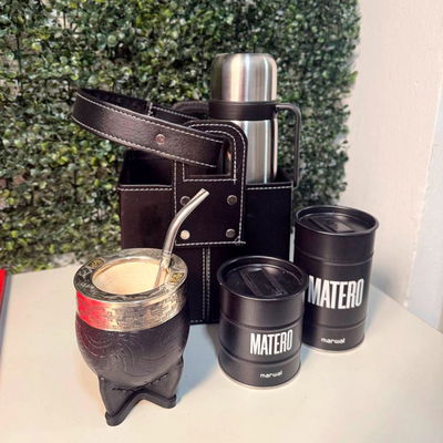 PROMO 27 - Mate Imperial, Termo, Matera, Bombilla + SET LATAS de REGALO