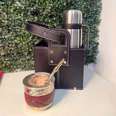 COMBO 192 - Mate Imperial ROMA, Termo, Matera y Bombillón