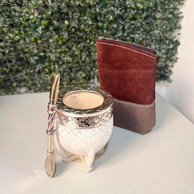 COMBO 199 - Mate Imperial, Yerbera y Bombillón