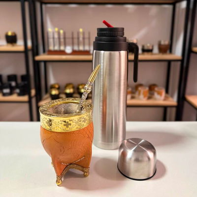 COMBO 228 - Mate Imperial, Termo y Bombillón