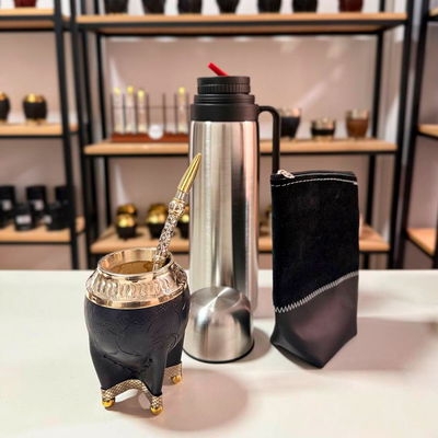 COMBO 235 - Mate Torpedo, Termo, Yerbera y Bombillón