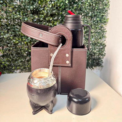 COMBO 140 - Mate Torpedo, Termo, Canasta y Bombilla