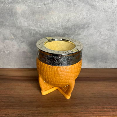 Mate Imperial PREMIUM, Virola Alpaca, Apliques, Cuero CROCCO - Modelo 2