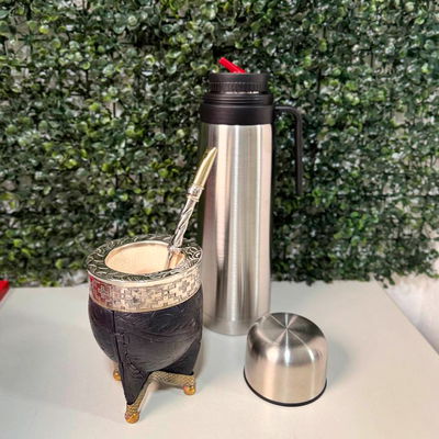 COMBO 166 - Mate Imperial, Termo y Bombillón