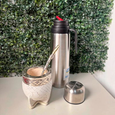 COMBO 186 - Mate Imperial, Termo y Bombillón