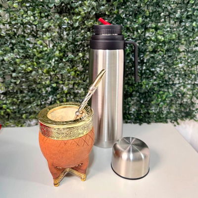 COMBO 165 - Mate Imperial, Termo y Bombillón 