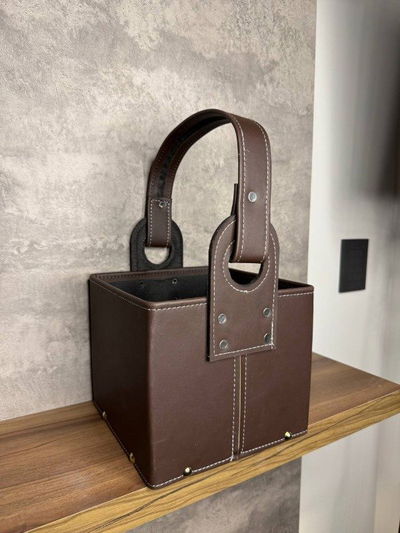 Canasta Matera ECO Cuero Premium - Modelo 3