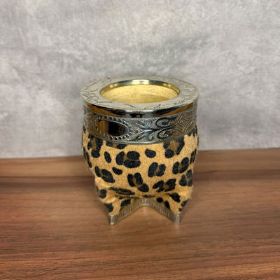 Mate Imperial ANIMAL PRINT, Alpaca, Base REFORZADA - Modelo 1