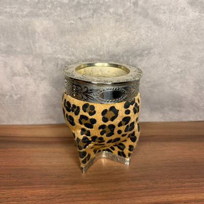 Mate Imperial ANIMAL PRINT, Alpaca, Base REFORZADA - Modelo 4