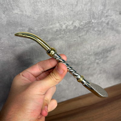 Bombillón Alpaca Artesanal Pico de Loro PREMIUM - Modelo 6 - LEER DESCRIPCIÓN