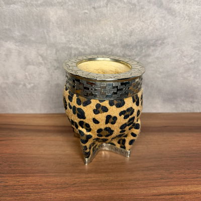 Mate Imperial ANIMAL PRINT, Alpaca, Base REFORZADA - Modelo 2