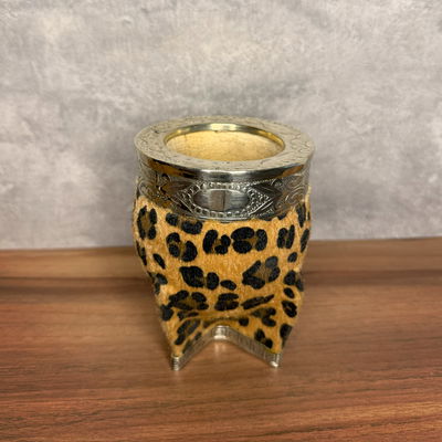 Mate Imperial ANIMAL PRINT, Alpaca, Base REFORZADA - Modelo 3