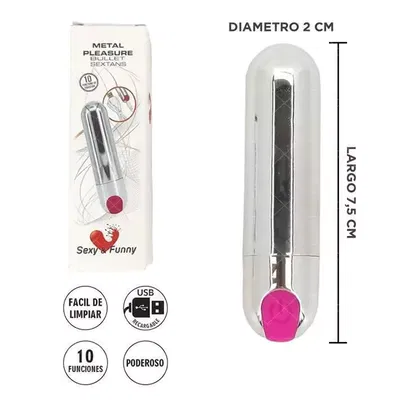 Sextans : USB Bala Vibradora Varias Velocidades