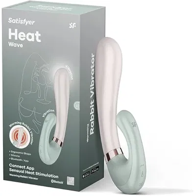 Heat Wave Estimulador femenino con calor y control via APP