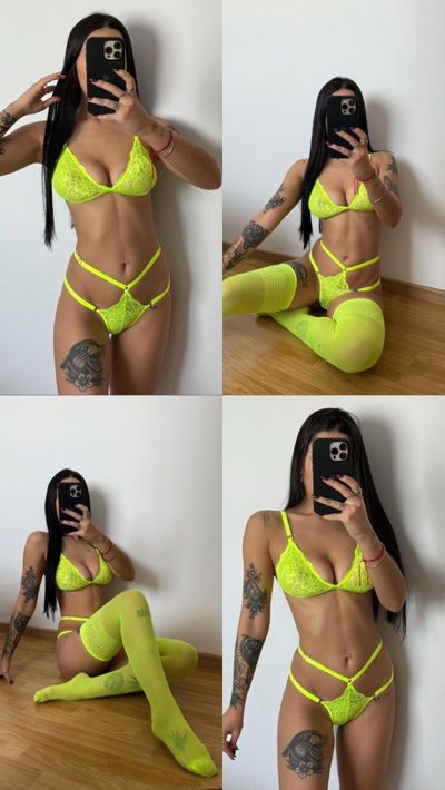 Conjunto less doble fluo