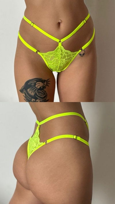 Less de dos tiras fluo