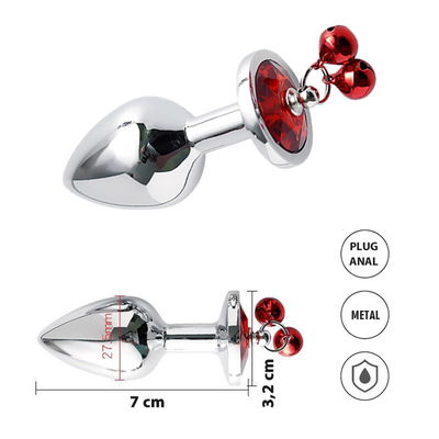Plug Anal S con cascabel
