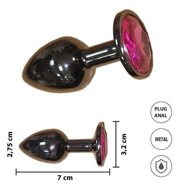 Plug Anal S Fucsia
