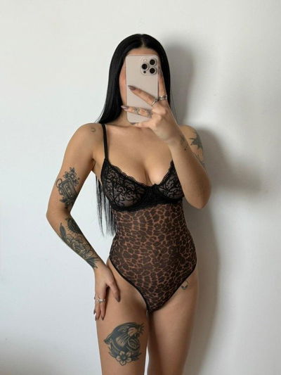 Body Aro y encaje print 