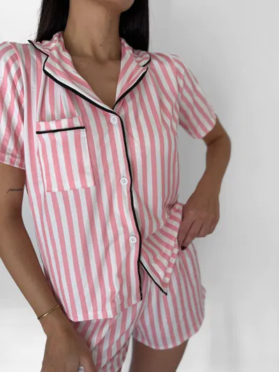 Pijama Camisero Pinky