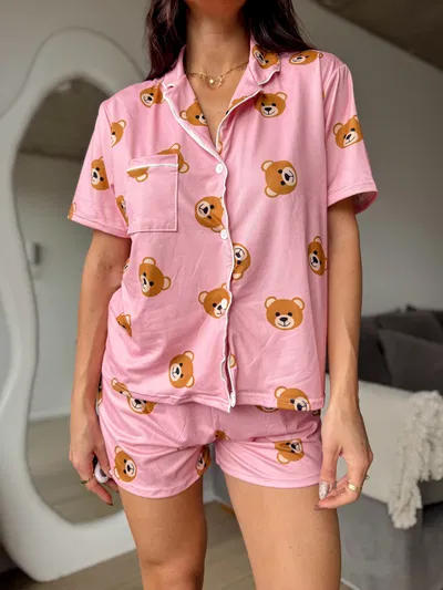 Pijama Camisero Teddy