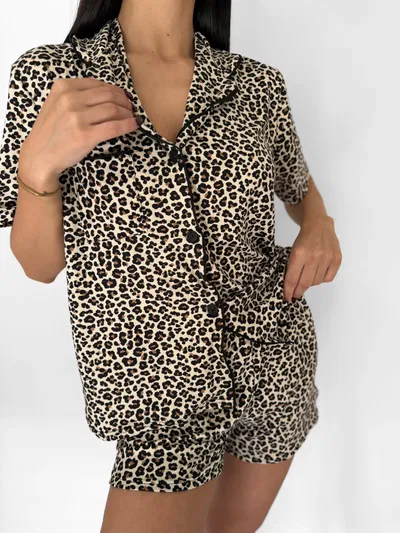 Pijama Camisero Print